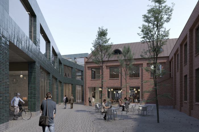 Nedre Strandgate 80 er et av prosjektene du får høre om. Ill.: Mad arkitekter